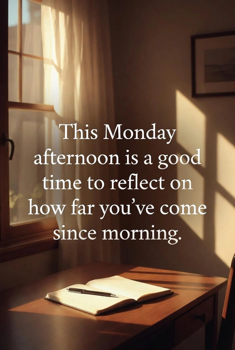 Energizing Monday Afternoon Blessings
