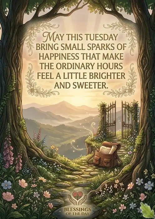 Happy Tuesday Blessings