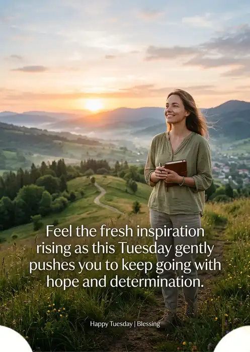 Inspirational Tuesday Blessings