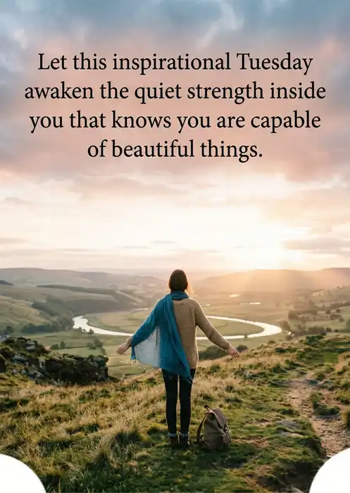 Inspirational Tuesday Blessings