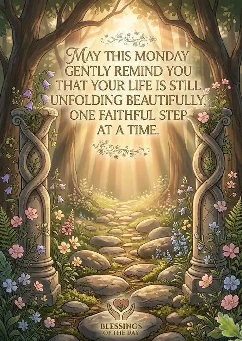 Monday Inspirational Blessings