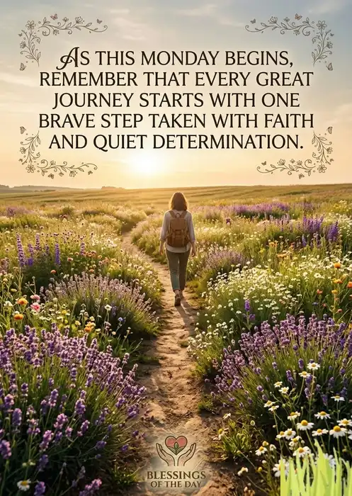 Monday Inspirational Blessings