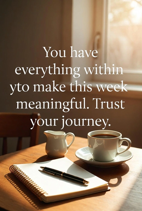 New Week Blessings
