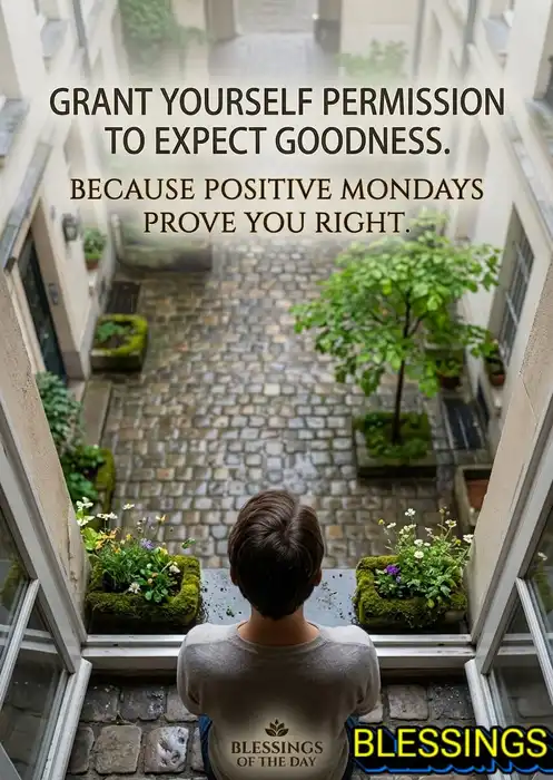 Positive Monday Blessings
