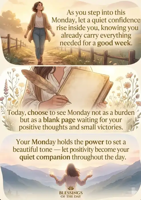 Positive Monday Blessings
