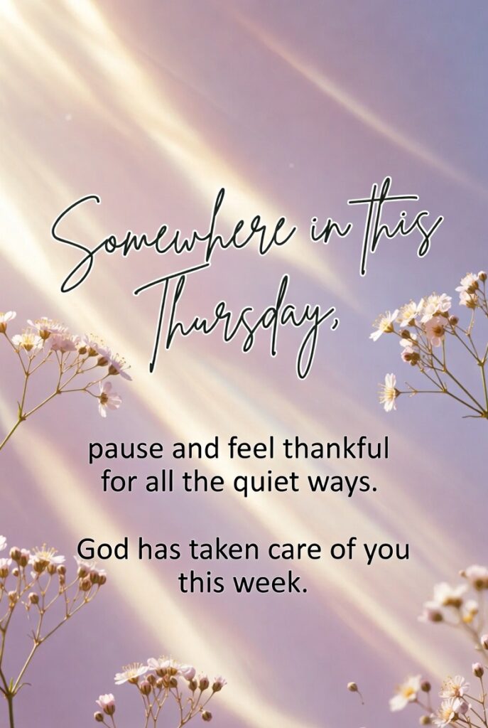 Thankful Thursday Blessings