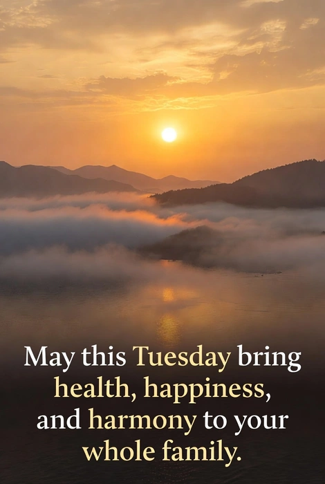 Tuesday Morning Blessings for Family and Friends
