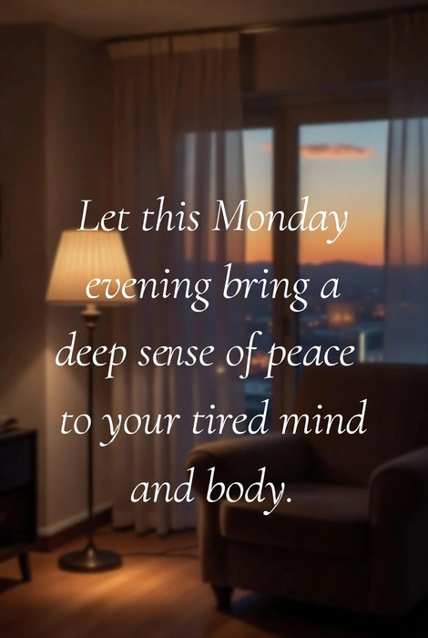 72 Monday Evening Blessings to End Your Monday with Peace, Gratitude & Calm 2 Happy Monday Evening Blessings