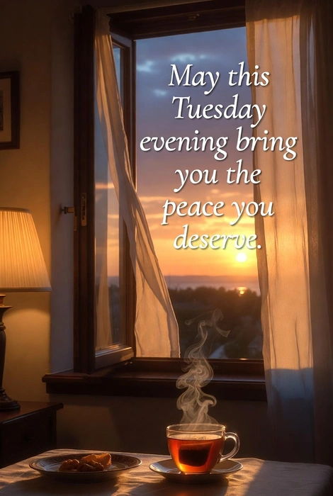 Happy Tuesday Evening Blessings