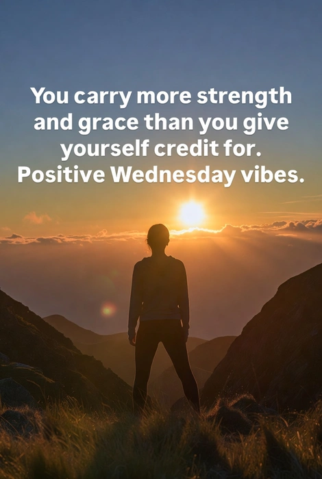 Positive Good Morning Wednesday Blessings