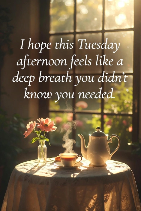 Tuesday Afternoon Blessings and Prayers