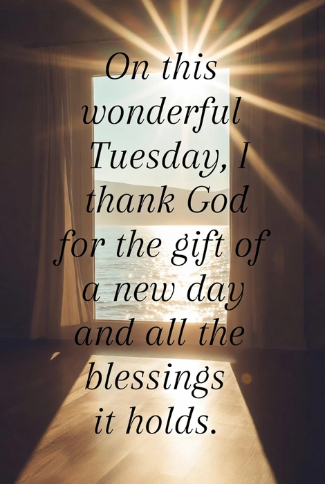 Tuesday Morning Blessings for Family and Friends