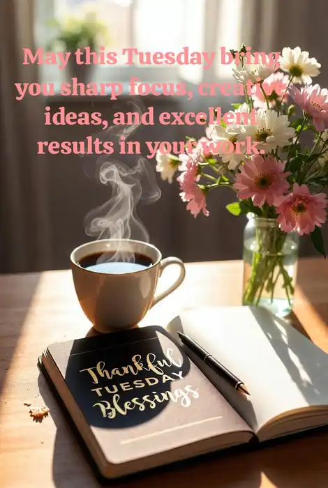 Tuesday Morning Blessings for Work