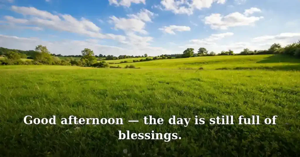 80+ Good Afternoon Blessings, Quotes & Images for a Blessed Day 1 Bright sunny afternoon sky